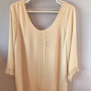 Cream dress
